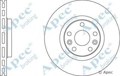 APEC BRAKING dsk2635 -  Тормозной диск